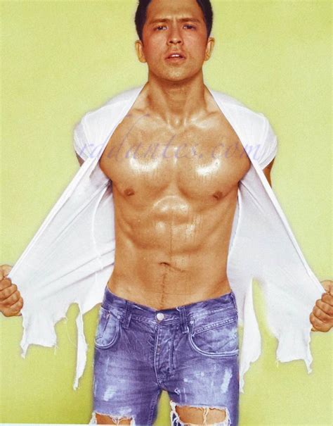 Dennis Trillo in Swimming Trunks .